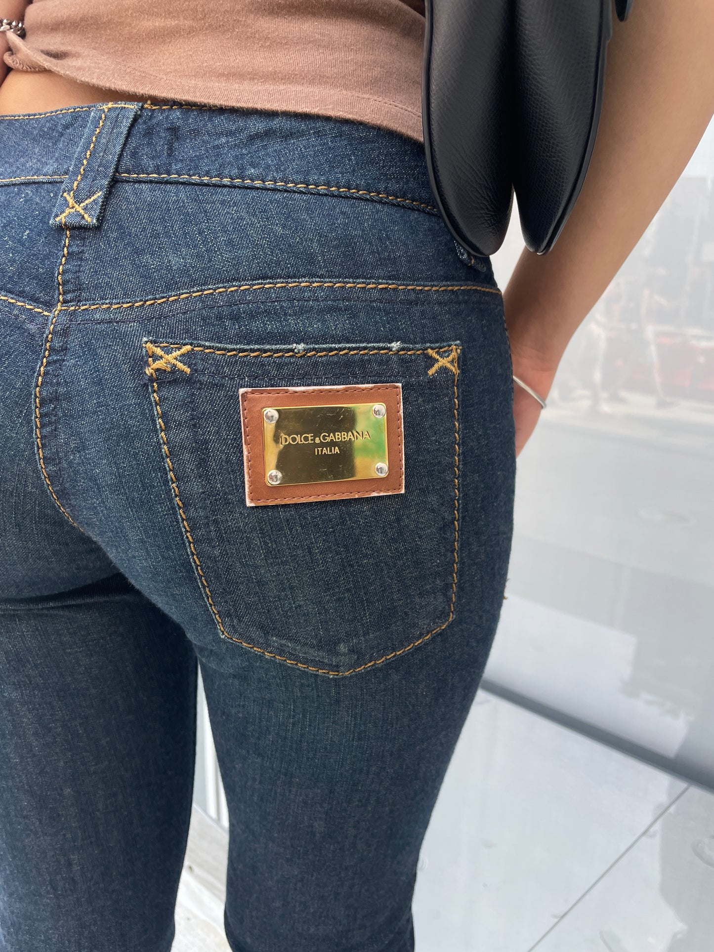 Dolce & Gabbana Denim Capri Jeans