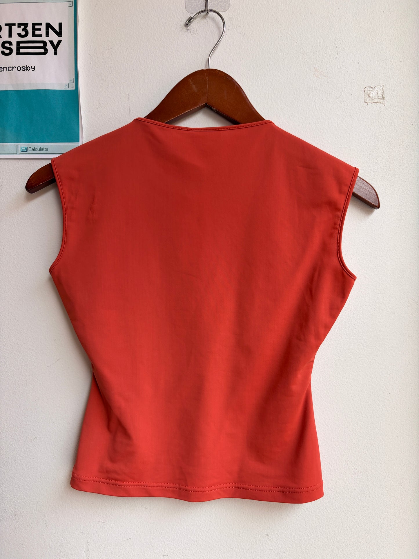 Chanel Cruise 2000 Stretch Sport Top in Orange