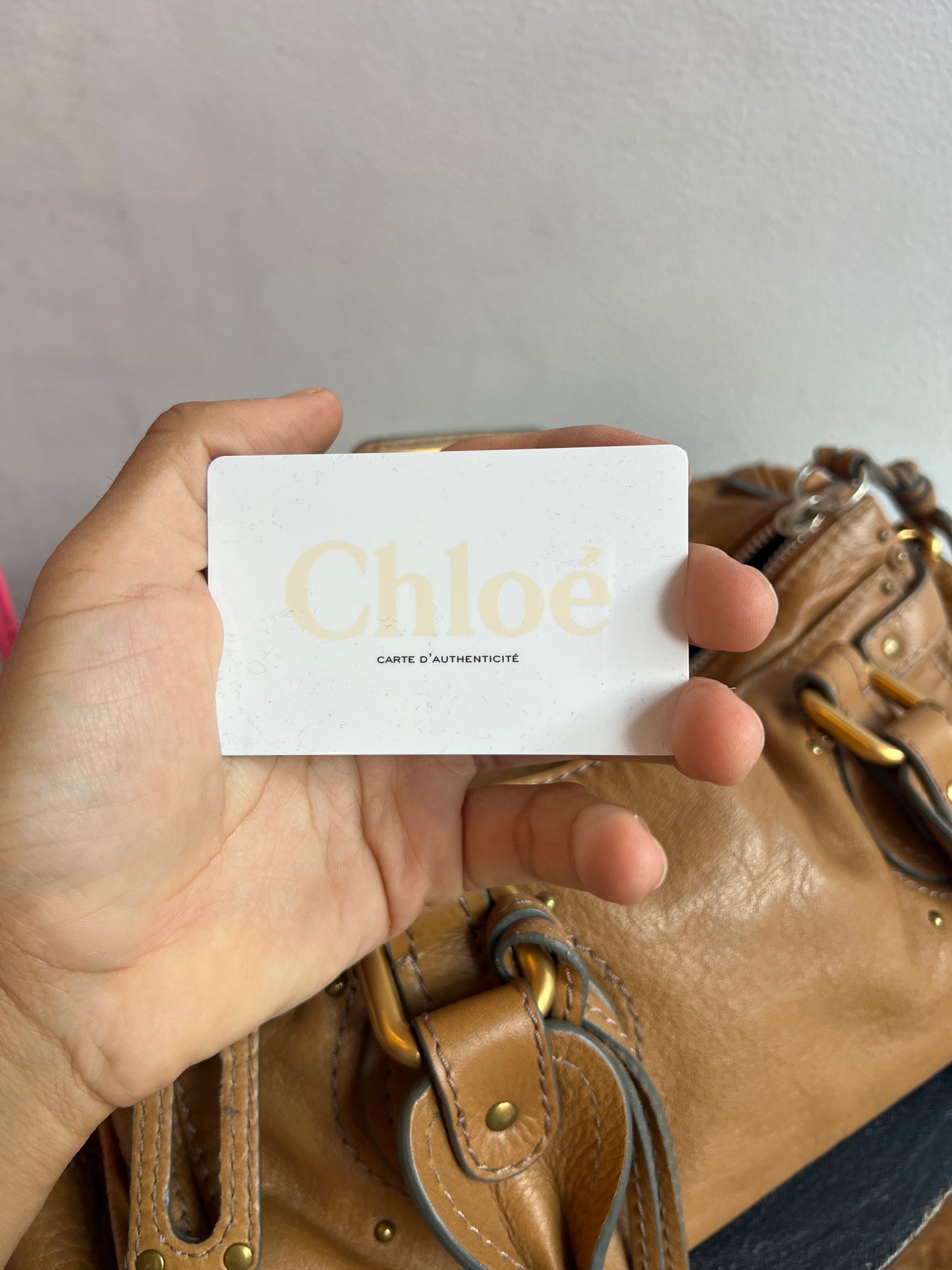 Vintage Chloé Paddington Bag in Honey Brown