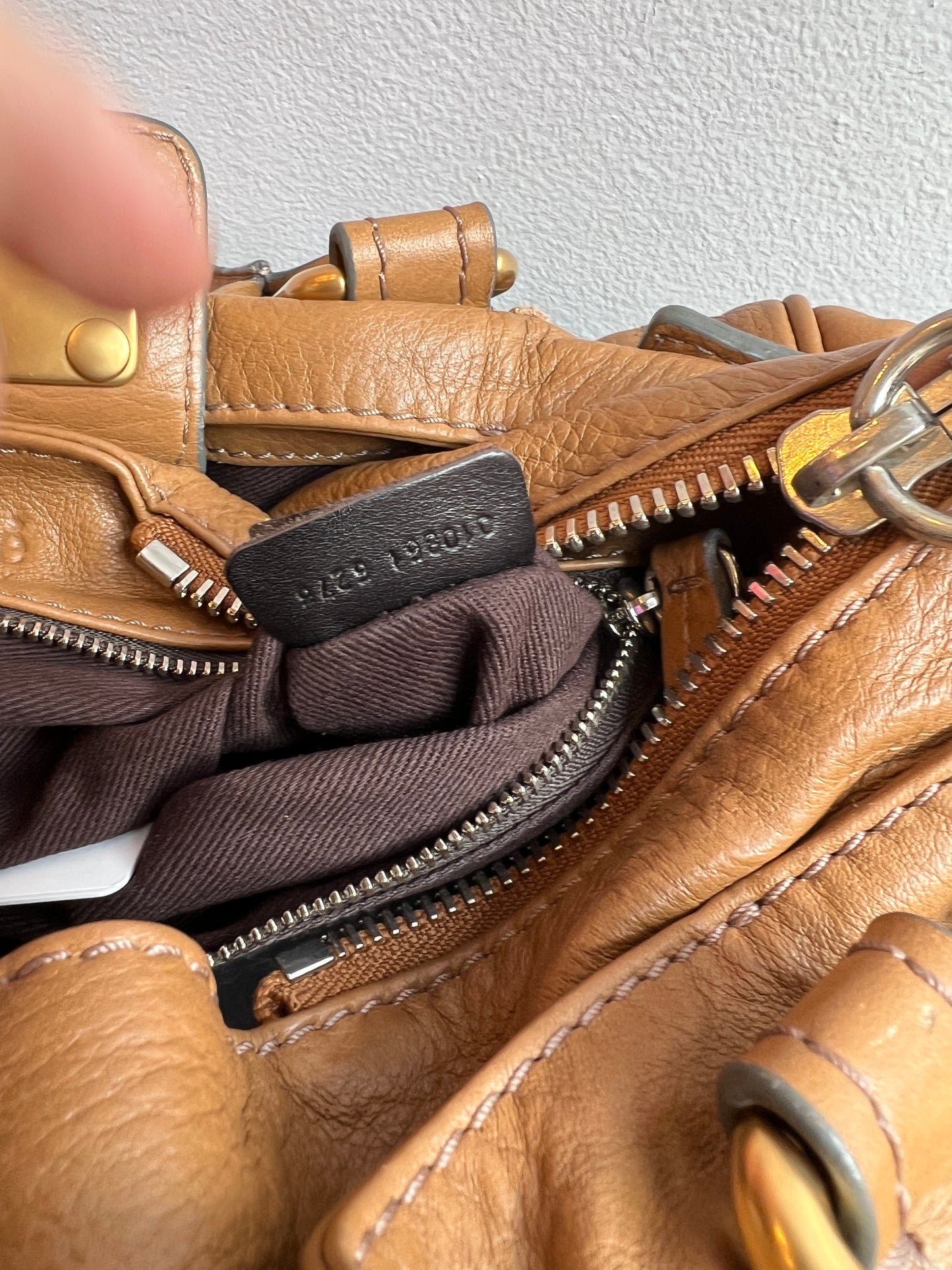 Vintage Chloé Paddington Bag in Honey Brown