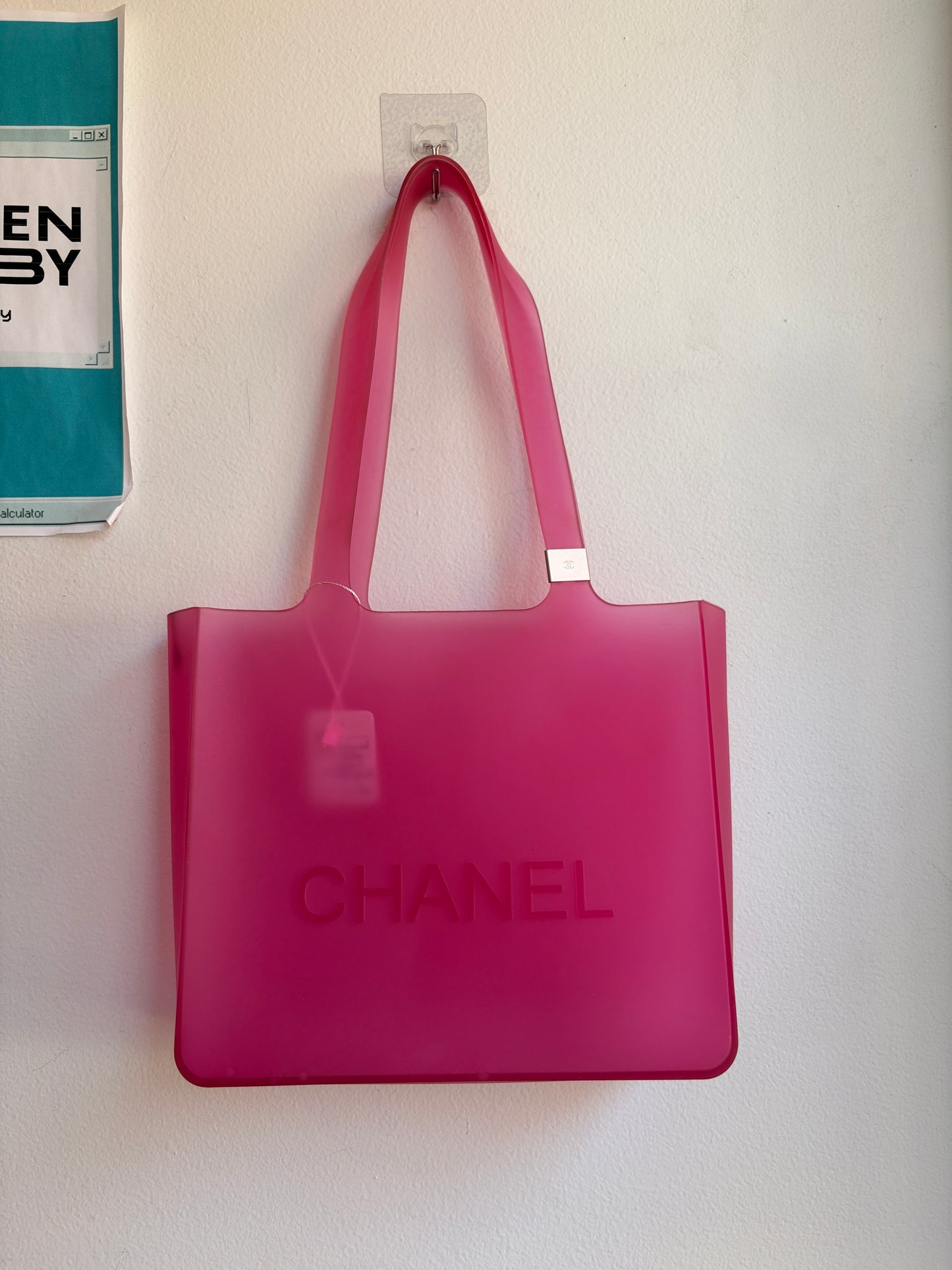 Chanel Pink Jelly Tote