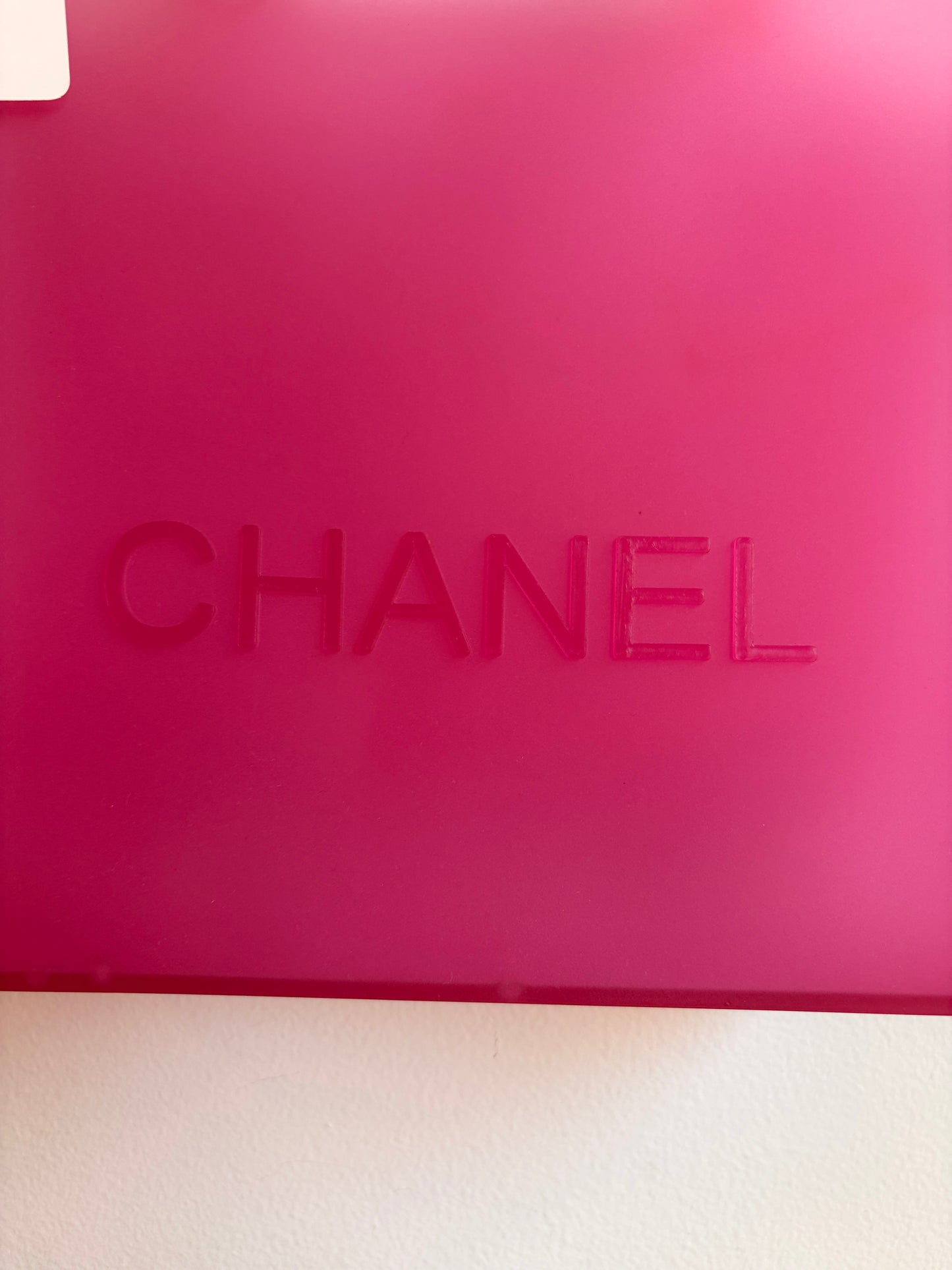 Chanel Pink Jelly Tote
