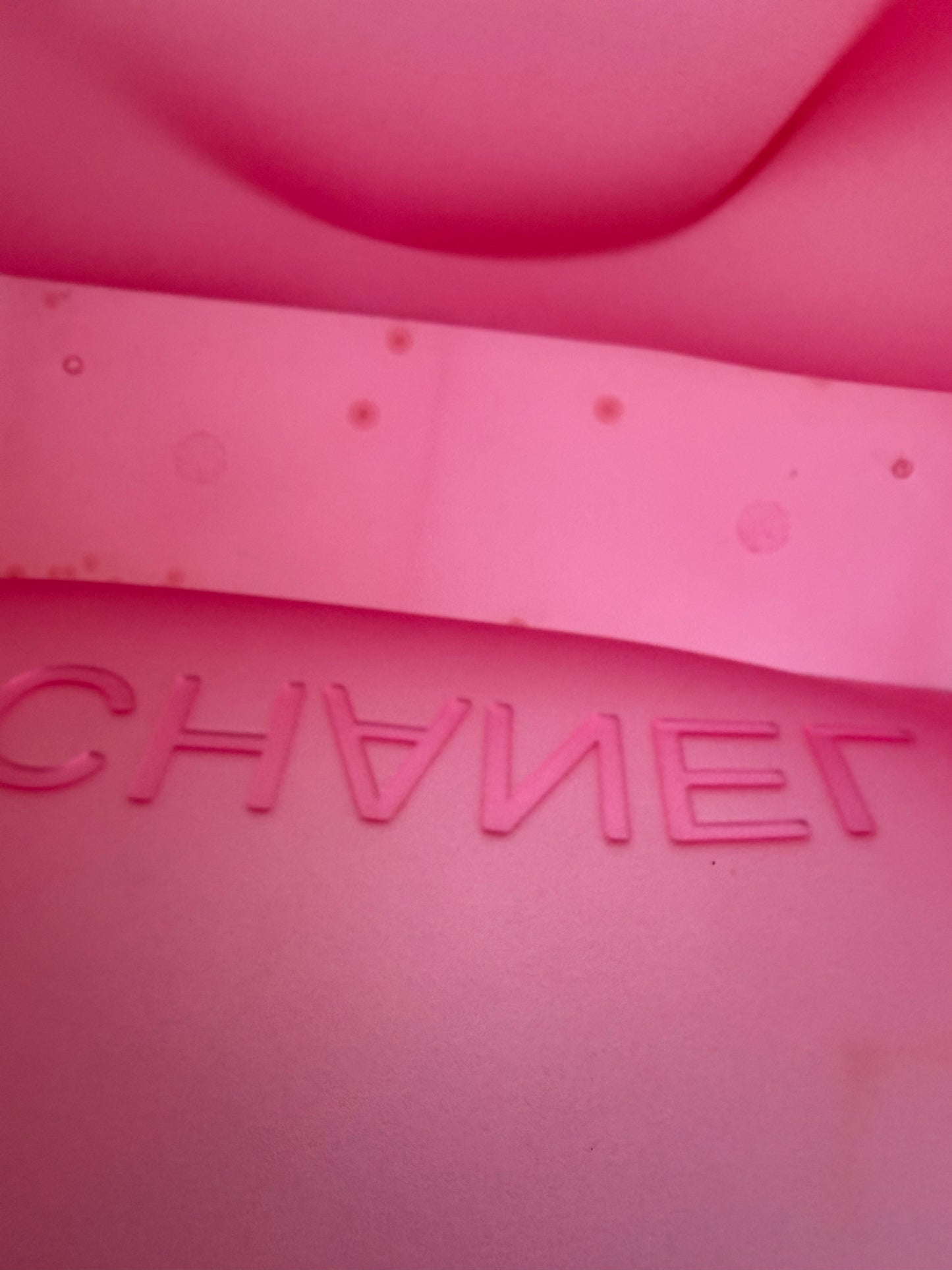Chanel Pink Jelly Tote