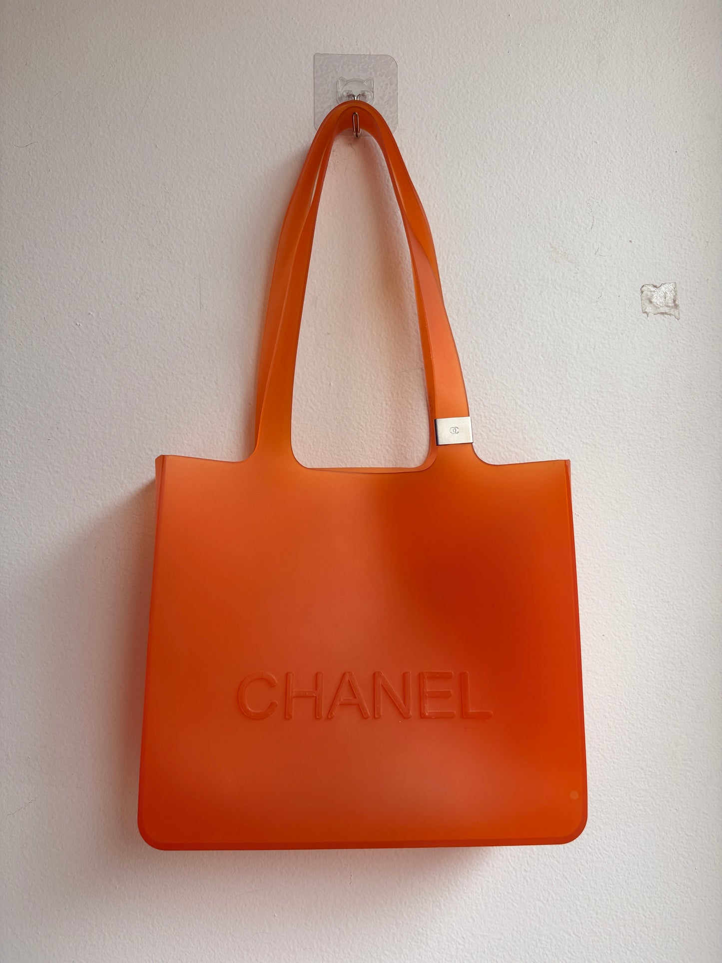 Chanel Jelly Tote in Orange