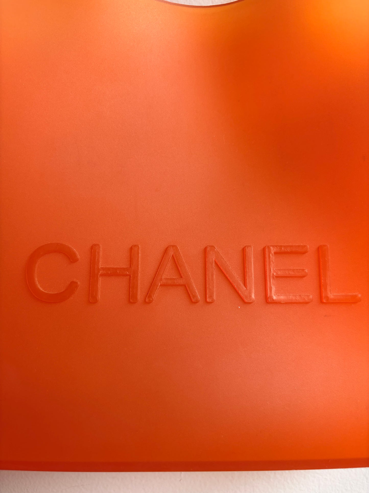 Chanel Jelly Tote in Orange