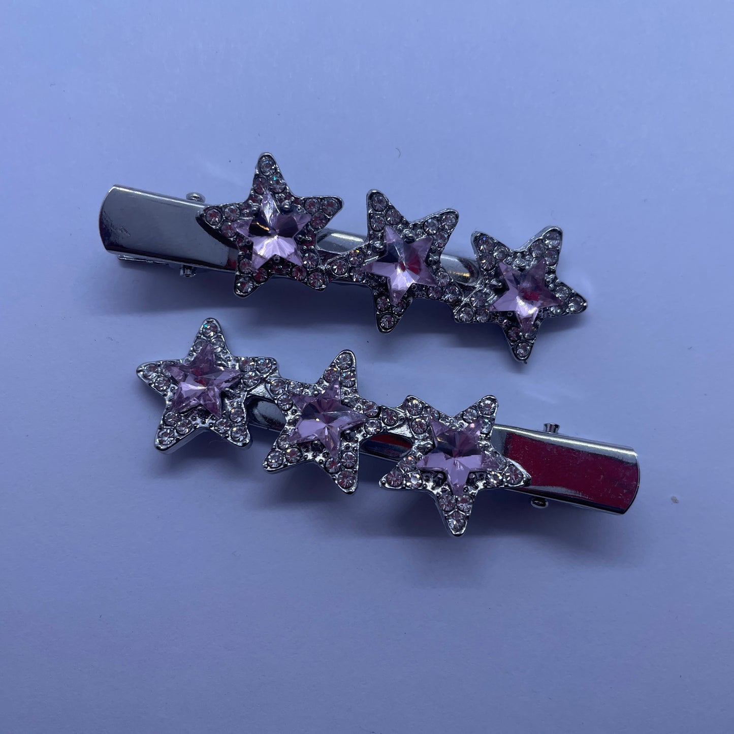 Sparkle Star Hair Clips