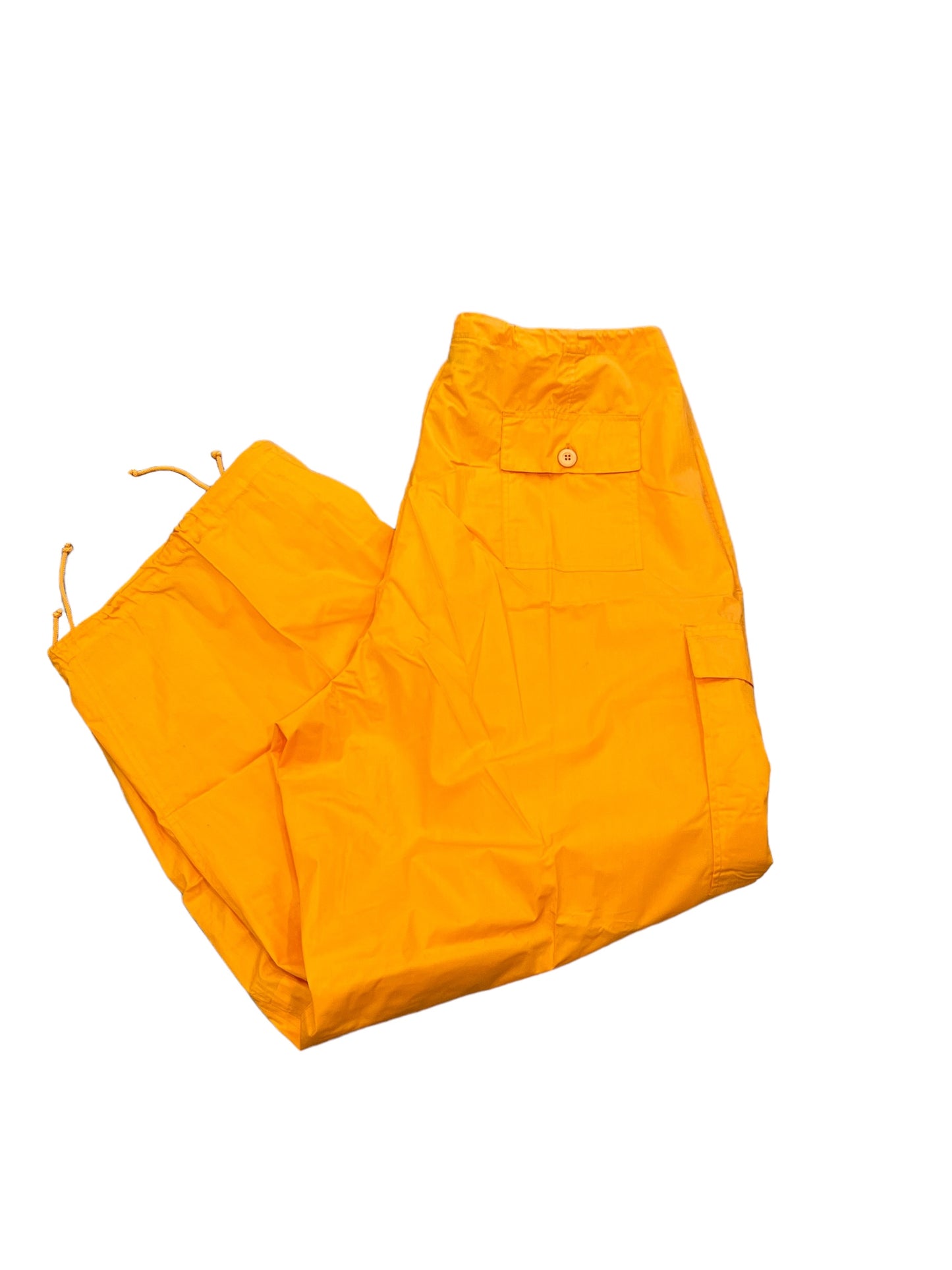 UFO Orange Parachute Pants 80018