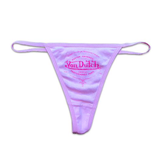 Von Dutch Deadstock Pink Thong