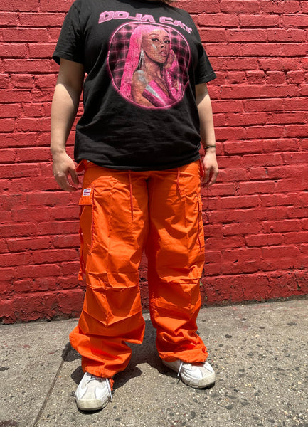 UFO Parachute Cargo Pants/ Orange 83840