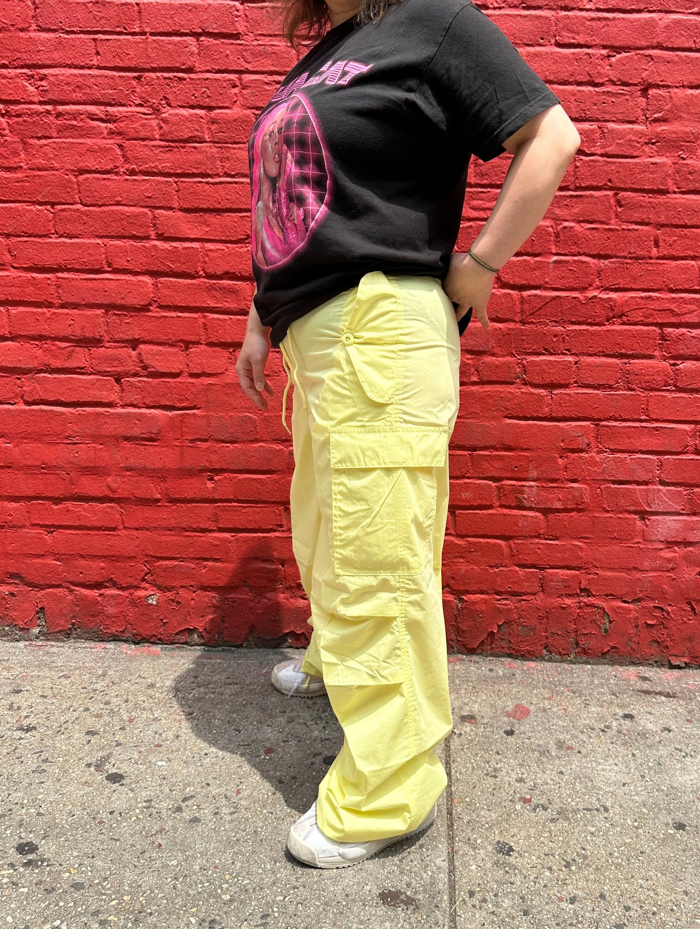UFO Parachute Cargo Pant in Yellow