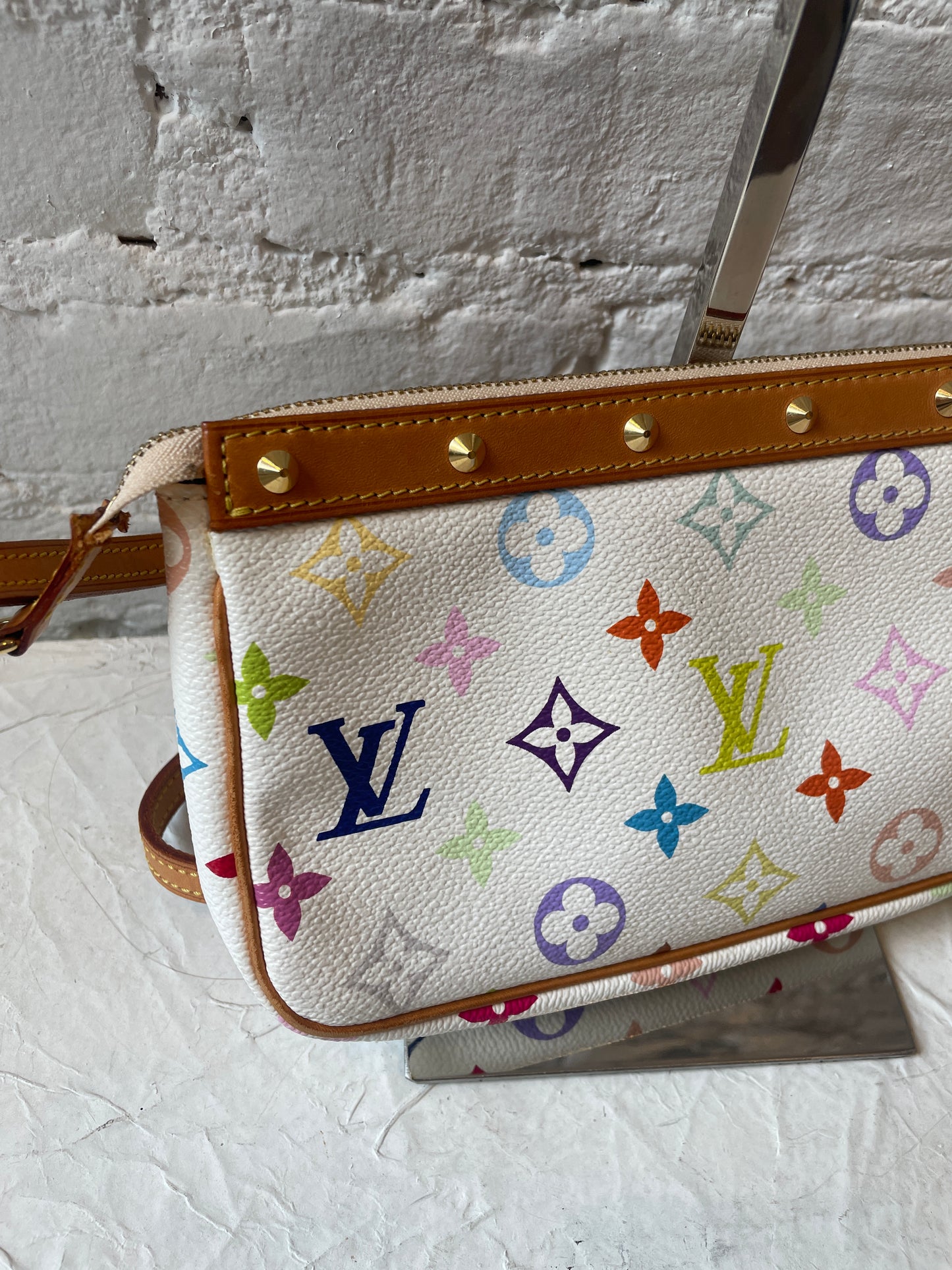 Louis Vuitton Murakami Pochette Multicolor