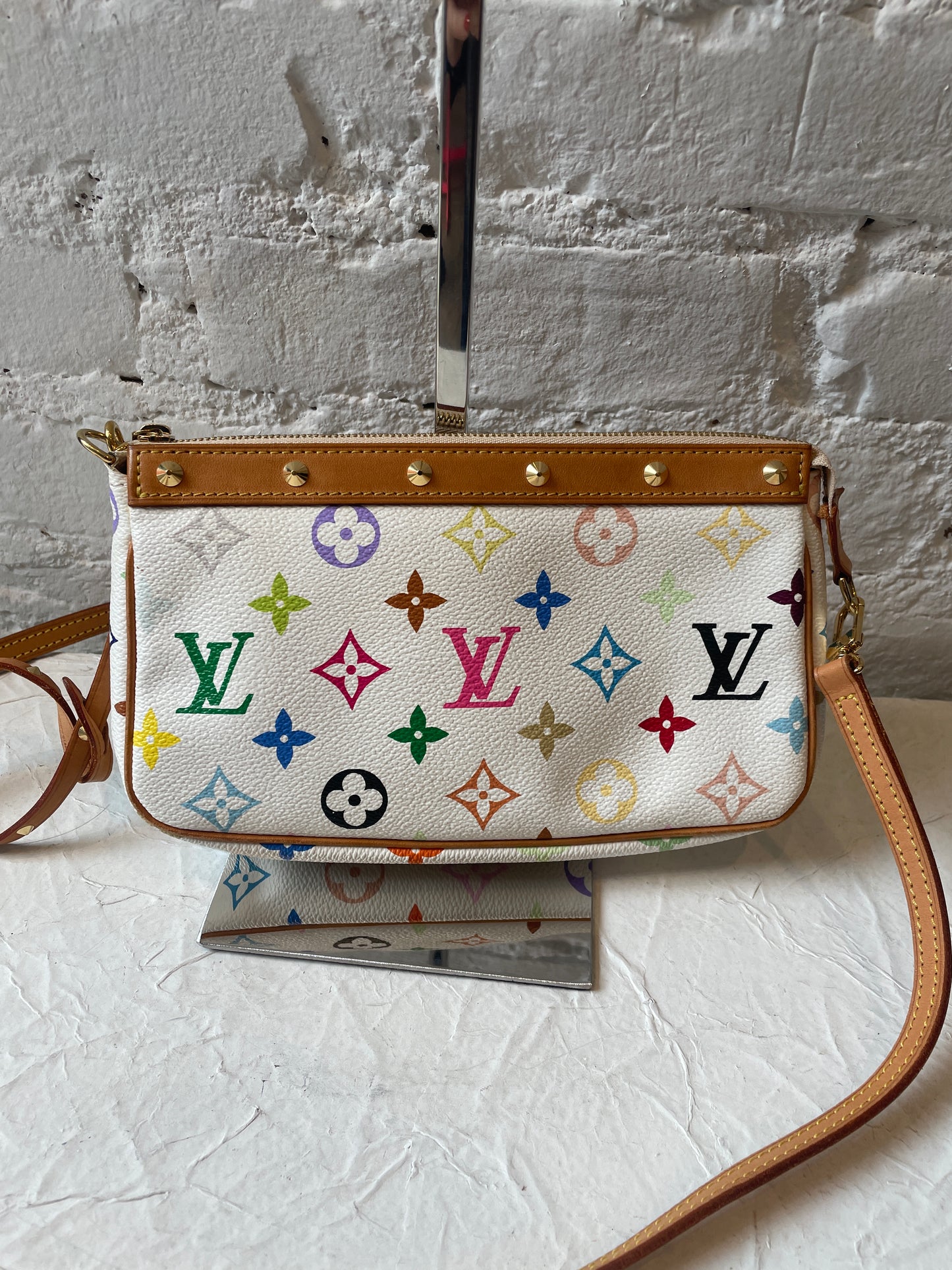 Louis Vuitton Murakami Pochette Multicolor