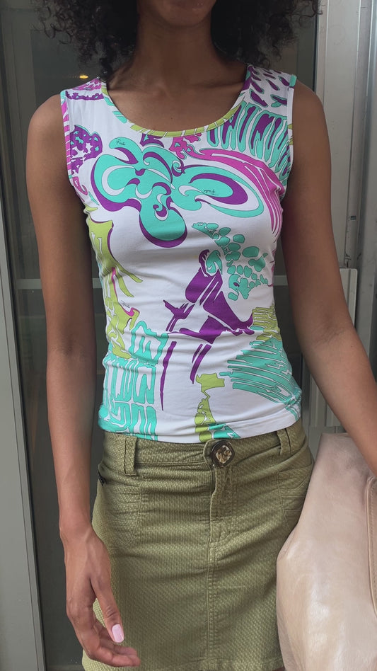Vintage Emilio Pucci Tank Top