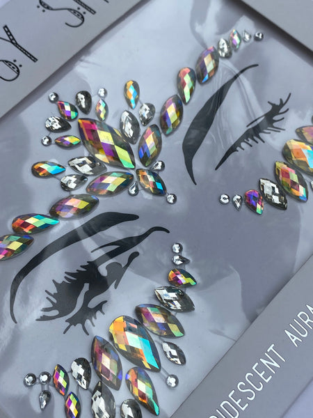 Iridescent Aura Face Jewel