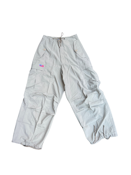 UFO Baggy Parachute Cargo Pants/ Khaki 83985